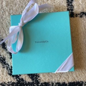 Tiffany & co box with ribbon